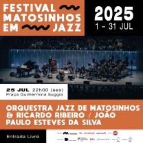 Orquestra Jazz de Matosinhos com Ricardo Ribeiro e João Paulo Esteves da Silva