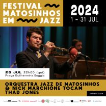 Orquestra Jazz de Matosinhos & Ricardo Ribeiro / Curadoria: João Paulo Esteves da Silva - Piano